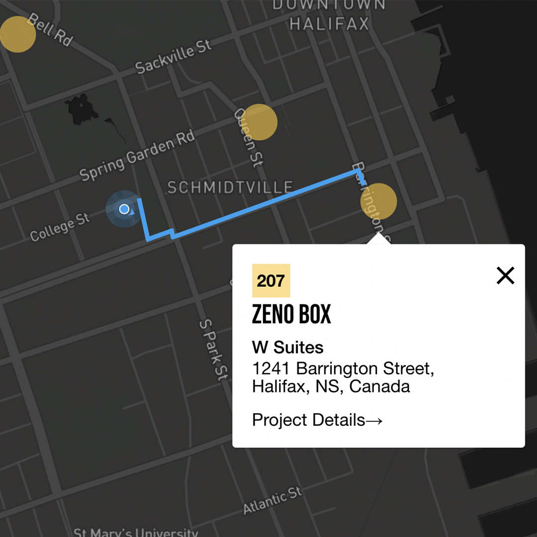 Zeno Box Location